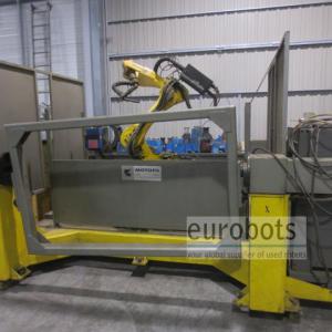 Fanuc Arcmate 100i sistema robótico de soldadura por arco - 8 ejes